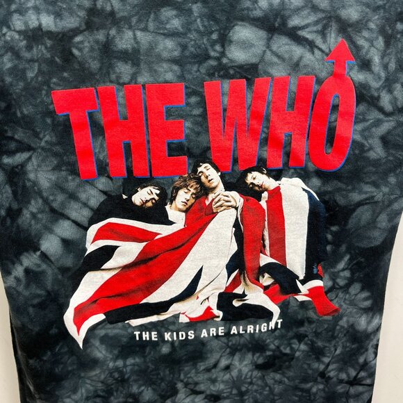 The Who Tie-Dye Graphic Tee Small Band Tee Kids Are Alright Adult Unisex Fit - Picture 5 of 12